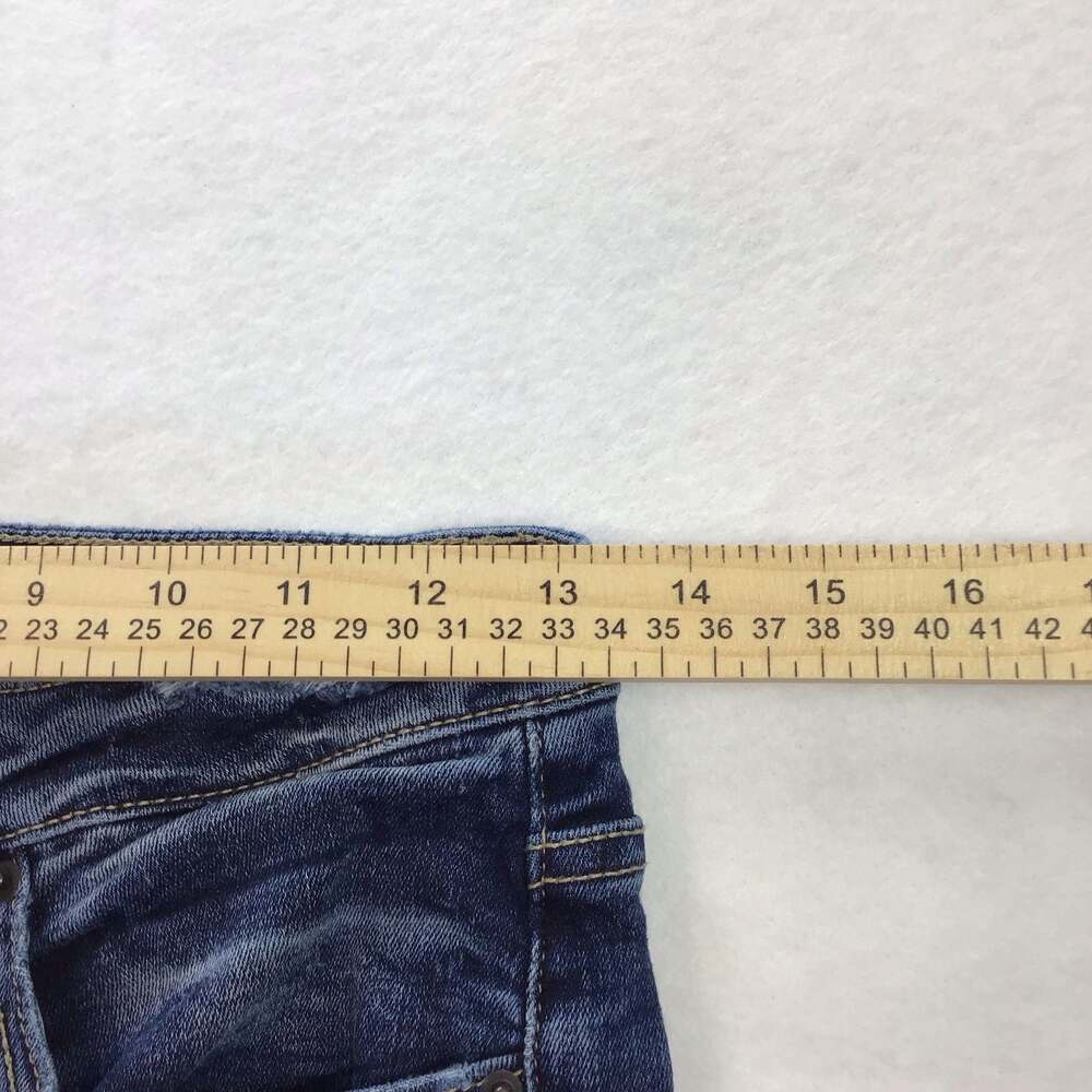BKE Billie Slim Fit High Rise Flare Jeans Blue Demin W28 L 37.5 Retro Y2K - Picture 5 of 14